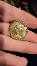Antique 1900's Golden EAGLE Button, Duke of Reichstadt, Sarah BERNHARD, Rostand picture
