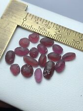 19.50 Crt / Beautiful Natural Purple Preformed Garnet From Tanzania Parcel, picture