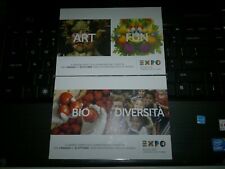 2015 MILANO EXPO OFFICIAL GLOBAL PARTNER TIM 2 LEAFLETS picture