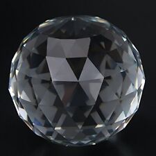 1Pc 60/80mm Crystal Glass Ball Clear Cut K9 Crystal Prisms Glass Ball Decor f... picture