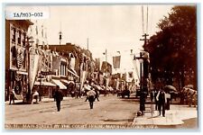 c1950 Main Street Court House Festival Road Exterior Marshalltown Iowa Postcard picture