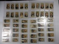 Wills Cigarette Cards Musical Celebrities 1st Series 1912 Complete Set 50 picture