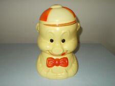 Vintage Alladin 1940s Plastic Paddy Pig Cookie Jar USA picture