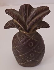 Pineapple Paperweight Ornament Solid Brass 2½