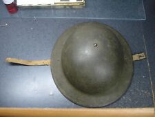 ANTIQUE WWI US Army Doughboy Brodie Military Helmet M1917 Liner Intact P17   EX picture