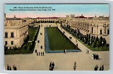 1915 Panama-California Exposition-Plaza de Panama from South End-Old Postcard picture