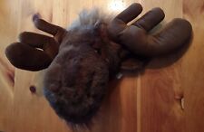 Vintage: Moose Wall Mount: Plush: 1992: Purr-Fection By MJC: Approx. 24