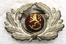 /Finland Finnish Army Officer's Cap Badge Insignia,ww2 picture