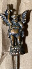 Vintage Moline MP Plow Co Flying Dutch Man Winged Stick Pin Advertising picture