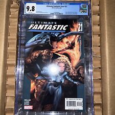 Ultimate Fantastic Four #21 CGC 9.8 WP Marvel Comics 2005 picture