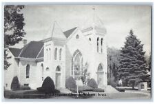c1905's Presbyterian Church Building Tower Entrance Wilton Iowa Antique Postcard picture