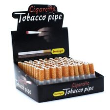 100x One Hitter Metal Cigarette Pipe Tobacco Smoking   2