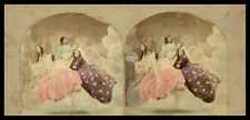 The Ascension of Marguerite, ca.1860, Watercolor Stereo Vintage Print Stereo, le picture