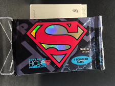 1 Pack 1996 SkyBox Superman Holo Series Premiere Edition 5 Hologram Cards Ea. picture