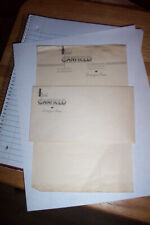 NOS, VINTAGE ENVELOPE & LETTER PAGE  HOTEL CANFIELD , DUBUQUE, IA. BEFORE 1946 picture