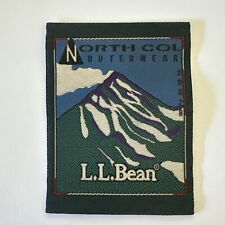 Vintage LL Bean North Col Outerwear Large Unused Clothing Tag Label Patch picture