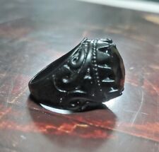 MOST POWER QUEEN SUCCUBUS Black Stone RING Aghori Wish Granted picture