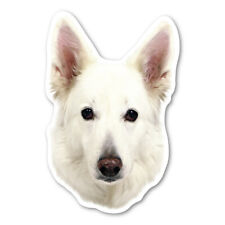 (White) German Shepherd Magnet picture
