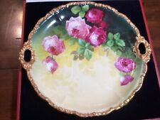 Vintage J.P.L. made in France hand painted plate signed by maker Segur picture