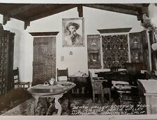 RPPC, Death Valley Scotty's Castle, Scotty's Room, California Postcard #293.. picture