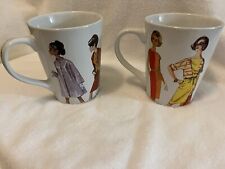 2 Simplicity 1960s Fashion Coffee Mugs - Chip On 1 Mug picture