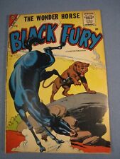 Nice  1956 The Wonder Horse Black Fury Comic No.8 VTG. picture