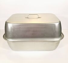 Vintage Wear-Ever Aluminum Roasting Pan No. 2625 Made in USA 3 Piece picture