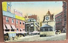 Postcard ~ BOSTON MASSACHUSETTS MA ~ SCOLLAY SQUARE ~ 1910's ~ picture