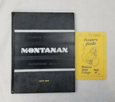 The Montanan 1945 Montana State University Yearbook, Fusser's Guide, Vintage picture