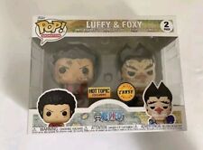 Funko Pop One Piece Luffy & Foxy Hot Topic Exclusive 2 Pack Chase IN HAND*** picture