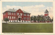 Public Schools Buildings in Quakertown PA Postcard picture