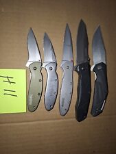 5 Assorted KERSHAW KNIVES   AIRPORT CONFISCATION   Lot H11 picture