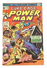 POWER MAN #24 1975 8.0 VF 🔑 1st Bill Foster Goliath UK Edition picture