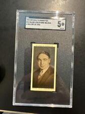 1935 Mitchell & Son, A Gallery of 1934 #12 Major Leslie Hore-Belisha  SGC 5 picture