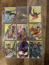 1995 fleer ultra x-men hunters stalkers Gold Partial Set (8 Of 9) *MINT*RARE picture