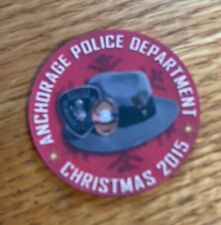 Anchorage Police Department Christmas 2015 Police Challenge coin Poker Chip picture