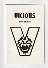 Vicious #1 Brainstorm Comics 1994 Gold Edition White pages 1st Print picture