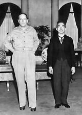 Emperor Hirohito & General Douglas MacArthur Meeting PHOTO Tokyo Japan 1945 picture
