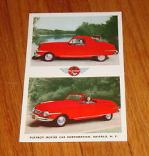 Original 1948 Playboy Car Postcard  picture