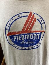 Piedmont Airlines Route Of The Pacemakers Gray 2XL Vintage Look. picture