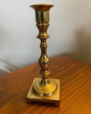Vintage antique brass candlestick candle holder 7.25” picture