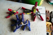 Preowned Lot of 9 Spring Clamps 1