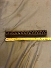 The Cleveland Twist Drill Co Vintage Antique Drill Bit Index Good Condition. picture