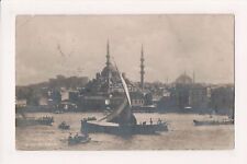 O-212 Turkey Constantinople Mosquee Vallda Real Photo Postcard 1914 picture