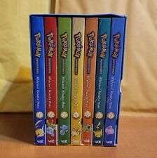 Pokemon Adventures Red and Blue Manga Box Set Volumes 1-7.  1 2 3 4 5 6 7  picture