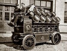 1910s Vintage BEER TRUCK Photo THE CENTRAL BREWING CO. (176-j) picture