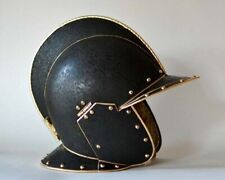16GA Brass Medieval Greenwich Burgonet Helmet Replica Museum Historical Helmet picture