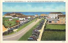 Carolina Beach North Carolina~One Of The Popular Bathing Resorts~1940s PC picture