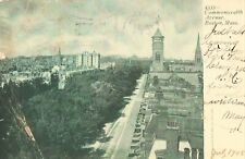 Commonwealth Avenue - Boston, Massachusetts 1905 Postcard picture