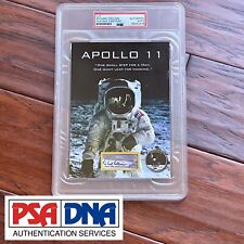 MICHAEL COLLINS * PSA * Signed CUSTOM CARD Unused NGC Label AUTOGRAPH Apollo 11 picture